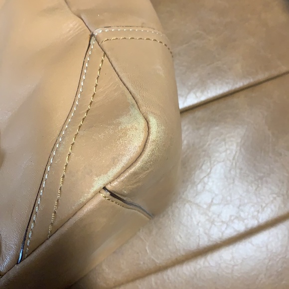 Vintage Coach Tan Leather Tote bag - Picture 9 of 15